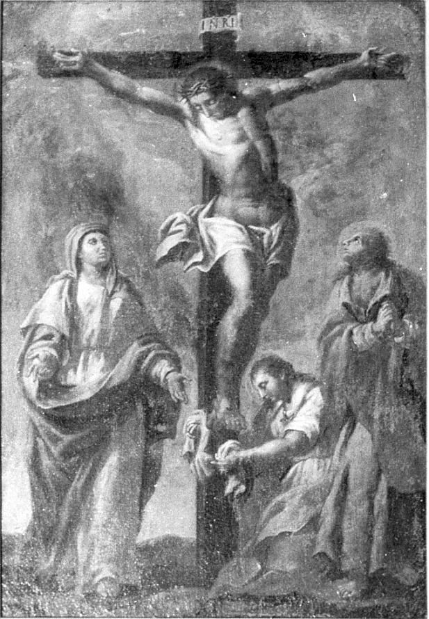 crocifissione di Cristo (dipinto, paio) - ambito veneto (sec. XVIII)