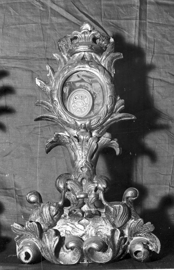 reliquiario, opera isolata - ambito bresciano (seconda metà sec. XVIII)
