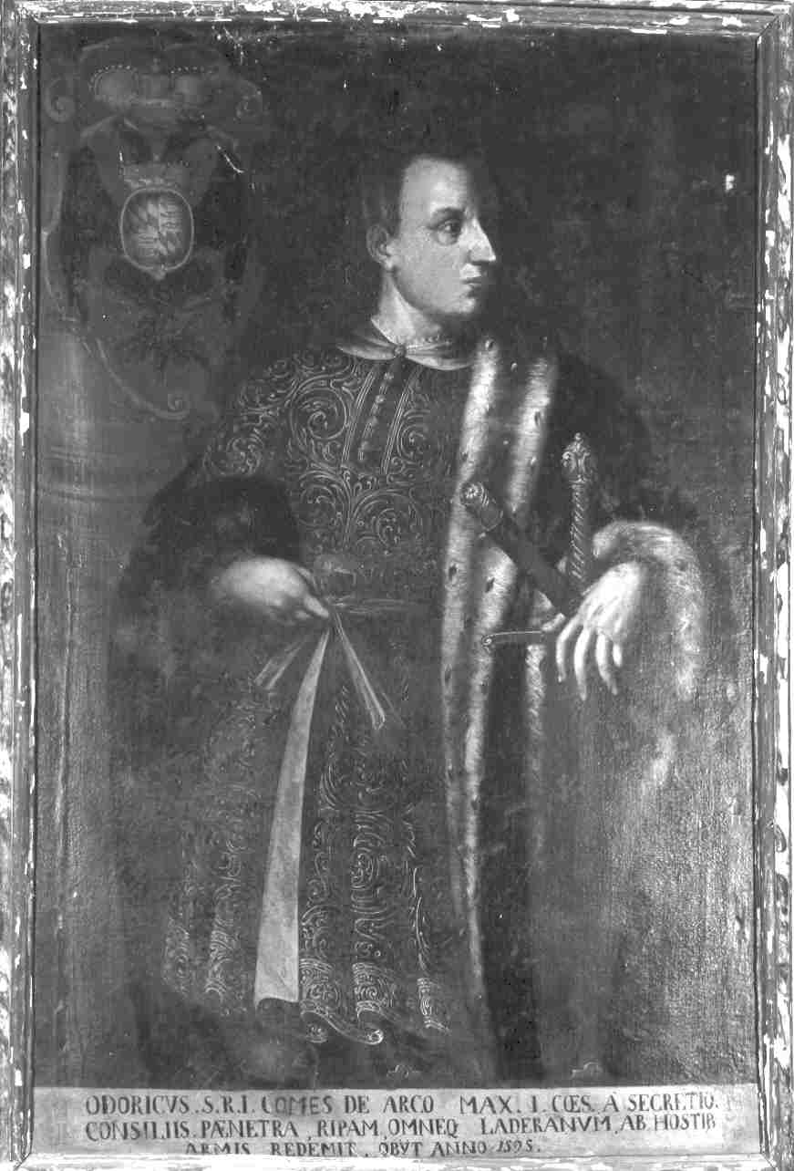 Ritratto di Odorico d'Arco (dipinto, opera isolata) - ambito Italia settentrionale (prima metà sec. XVII)