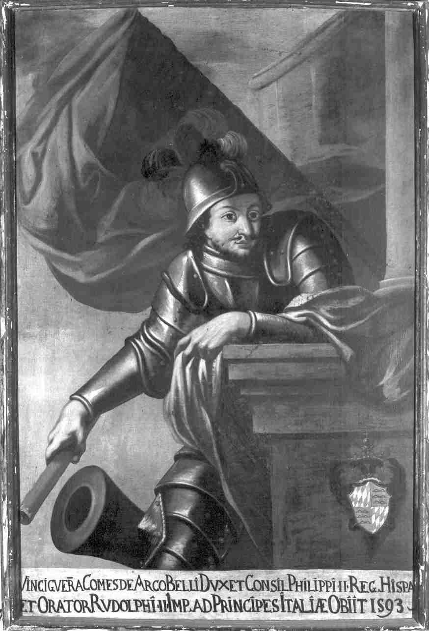 Ritratto di Vinciguerra d'Arco (dipinto, opera isolata) - ambito Italia settentrionale (prima metà sec. XVIII)
