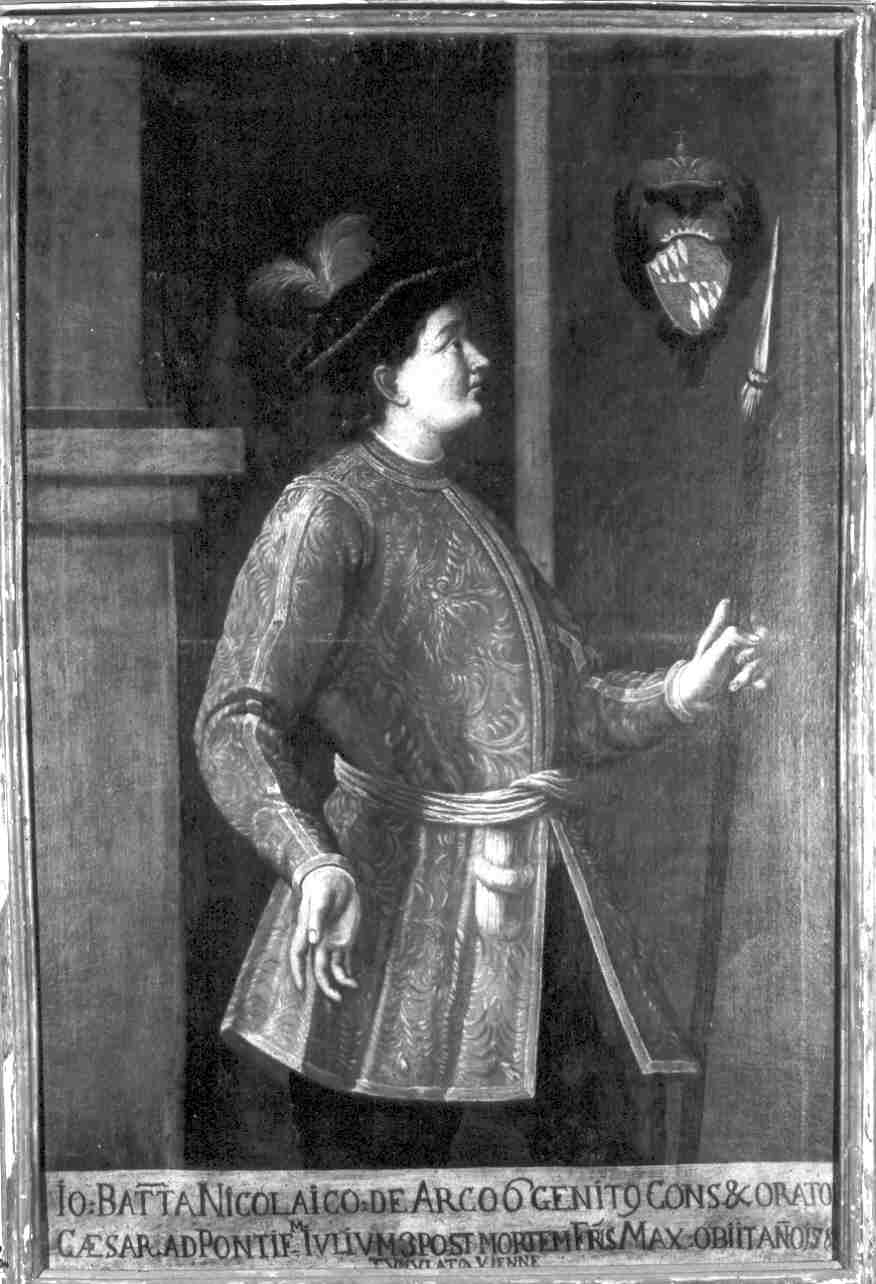 Ritratto di Giovanni Battista d'Arco (dipinto, opera isolata) - ambito Italia settentrionale (prima metà sec. XVIII)