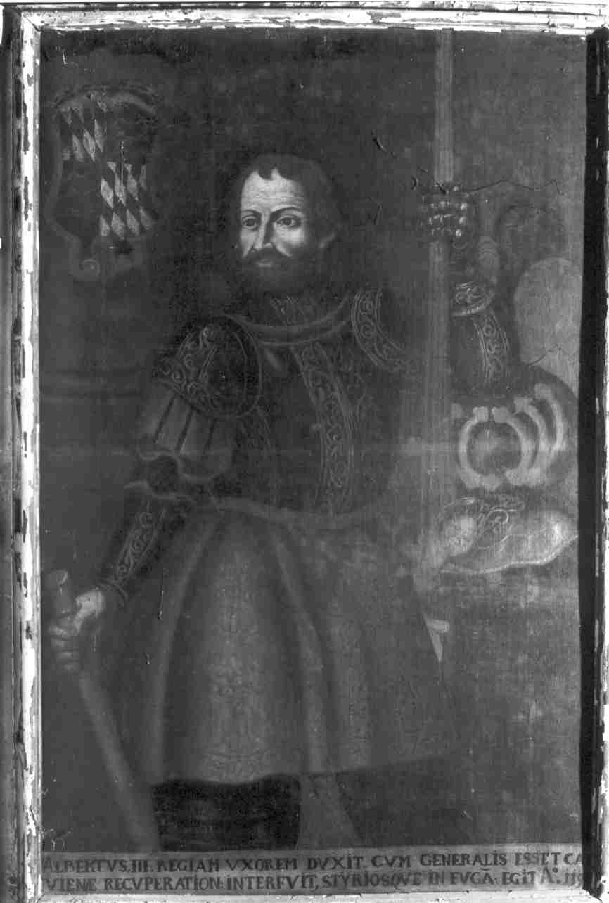 Ritratto di Alberto d'Arco (dipinto, opera isolata) - ambito Italia settentrionale (seconda metà sec. XVII)