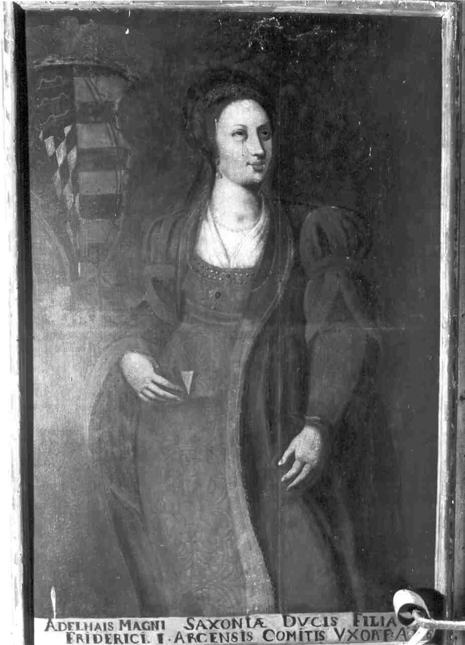 Ritratto di Adelaide d'Arco (dipinto, opera isolata) - ambito Italia settentrionale (prima metà sec. XVIII)