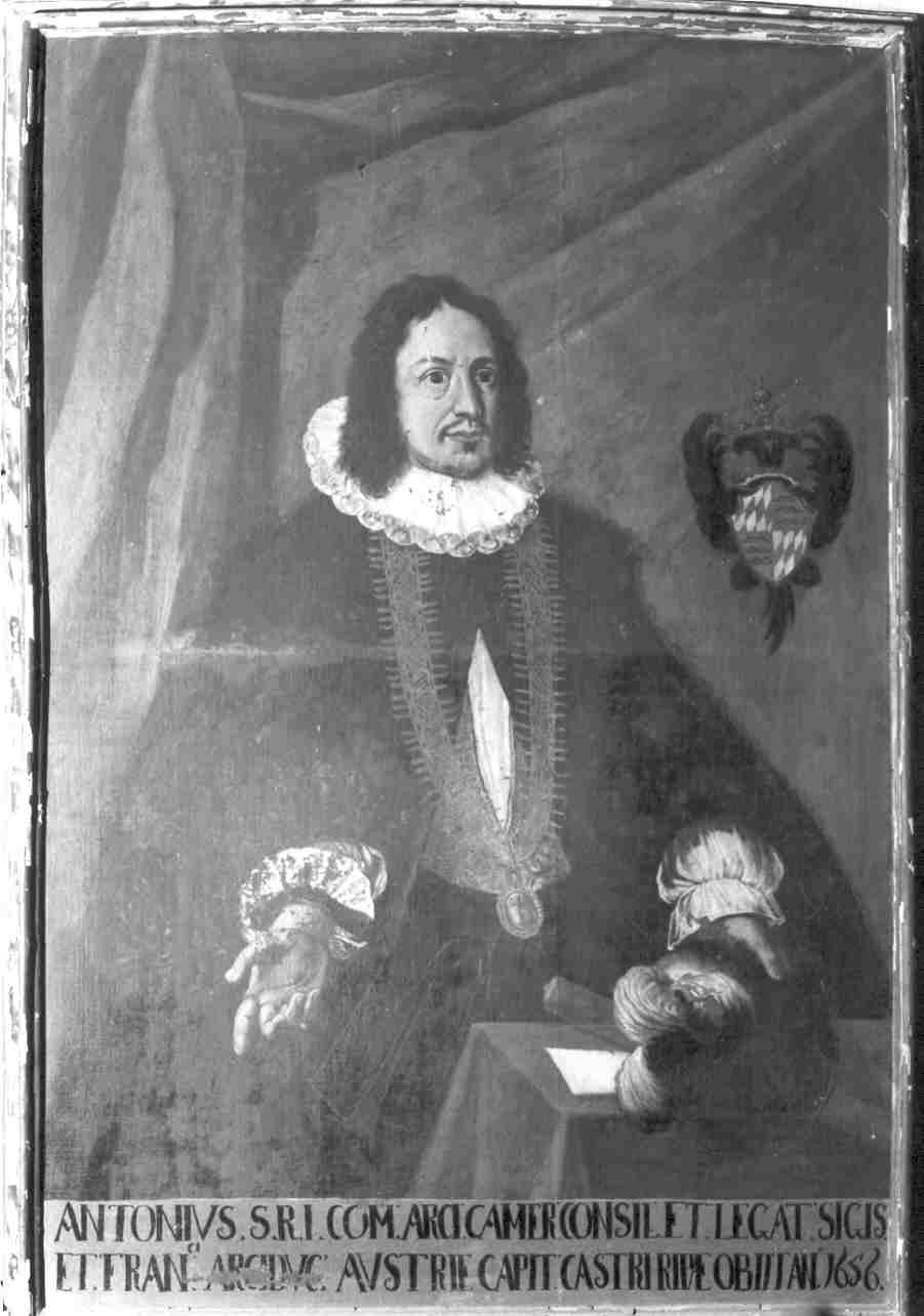 Ritratto di Antonio d'Arco (dipinto, opera isolata) - ambito Italia settentrionale (prima metà sec. XVIII)