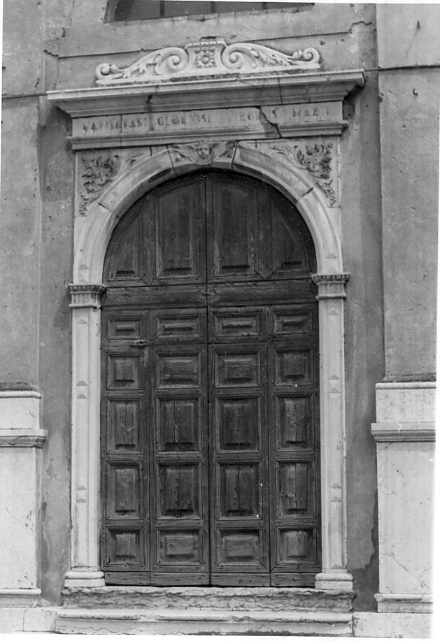 portale, opera isolata - ambito bresciano (inizio sec. XV)