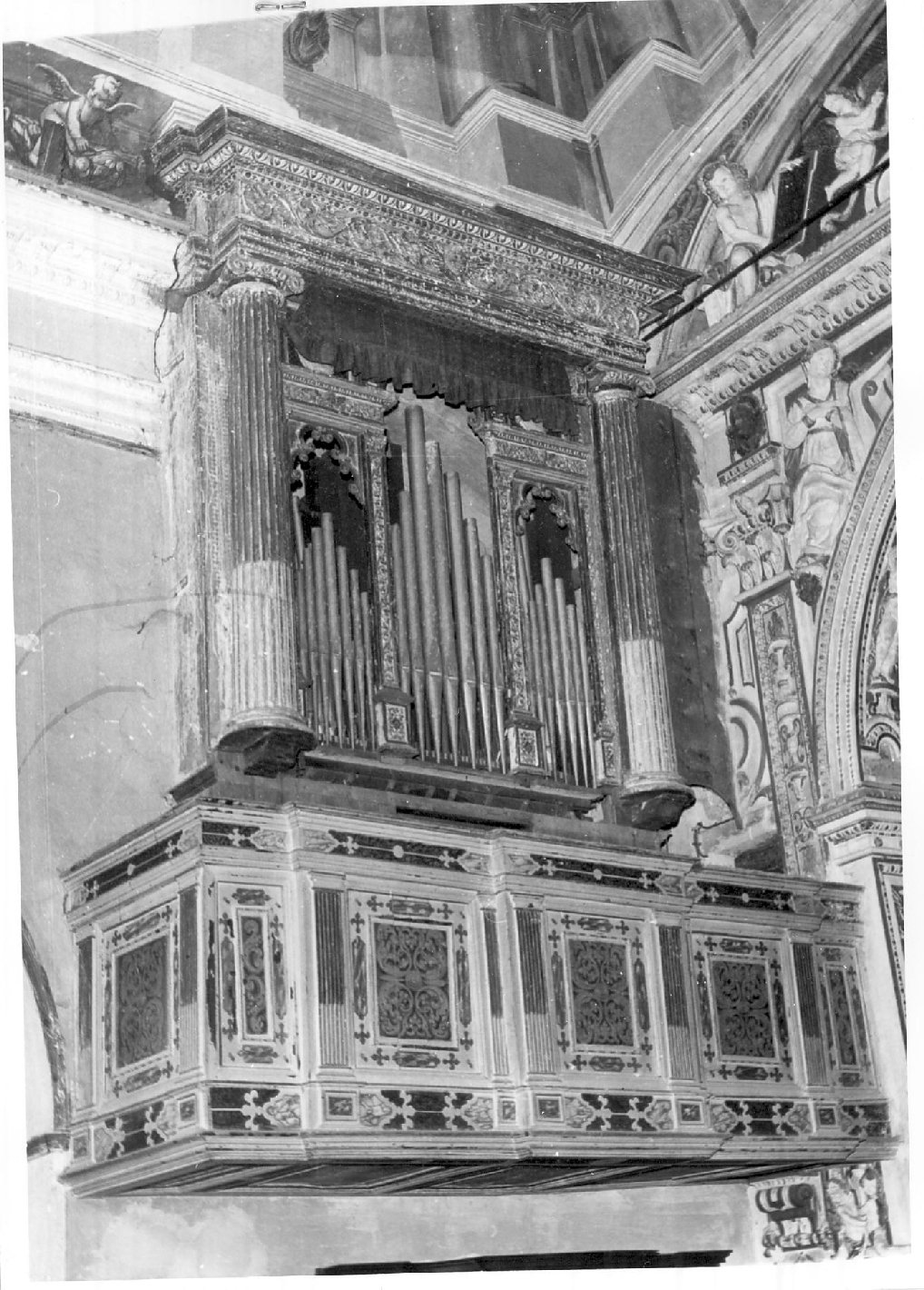 cantoria, coppia di Piantavigna Giovanni Maria (sec. XVII)