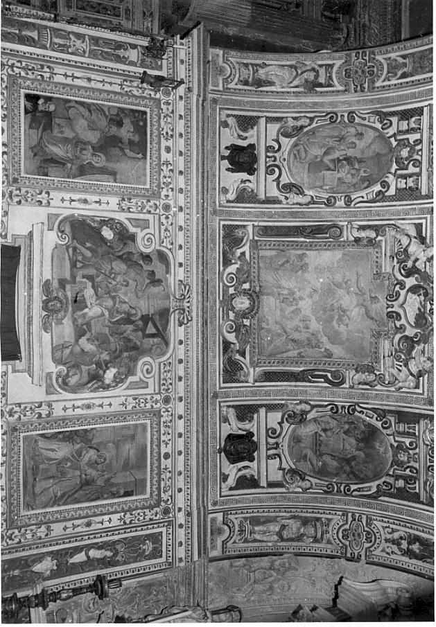 decorazione plastico-pittorica, insieme di Gandini Bernardino, Gandino Antonio (sec. XVII)