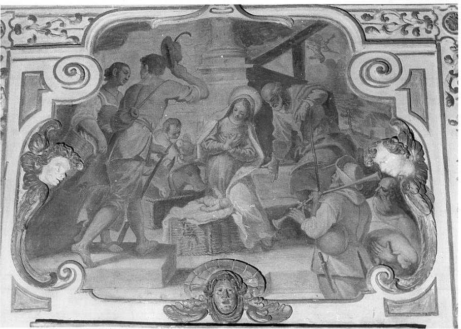 presepio (dipinto, ciclo) di Gandini Bernardino, Gandino Antonio (sec. XVII)