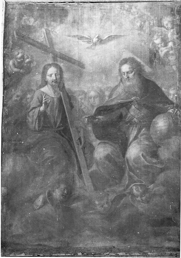 Trinità (dipinto, opera isolata) di Paglia Francesco (sec. XVIII)