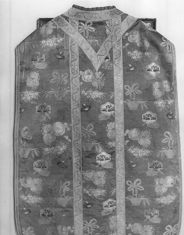 paramento liturgico, insieme - ambito Italia settentrionale (prima metà sec. XIX)