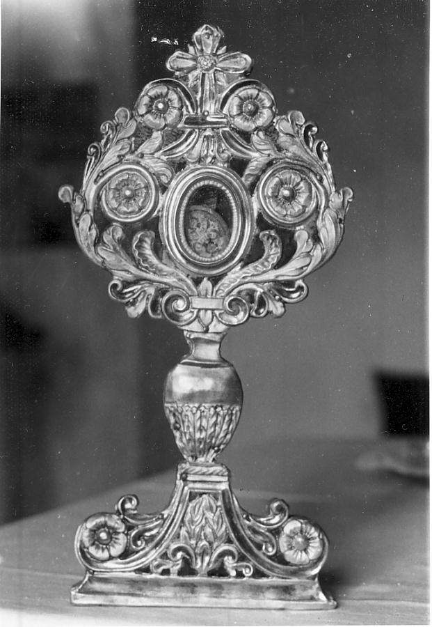 reliquiario, opera isolata - ambito bresciano (seconda metà sec. XVIII)