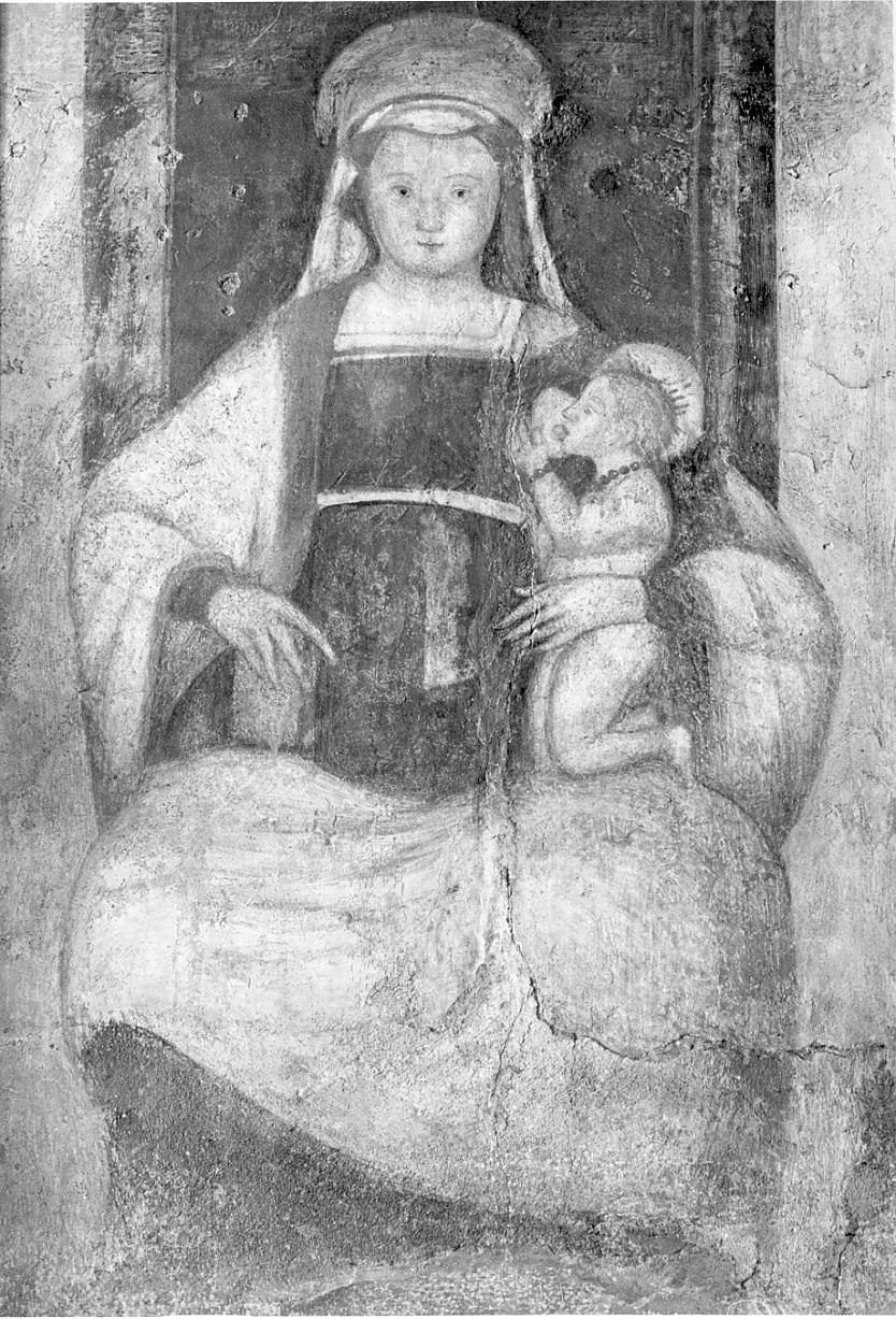 Madonna del Latte (dipinto, opera isolata) - ambito mantovano (inizio sec. XVI)