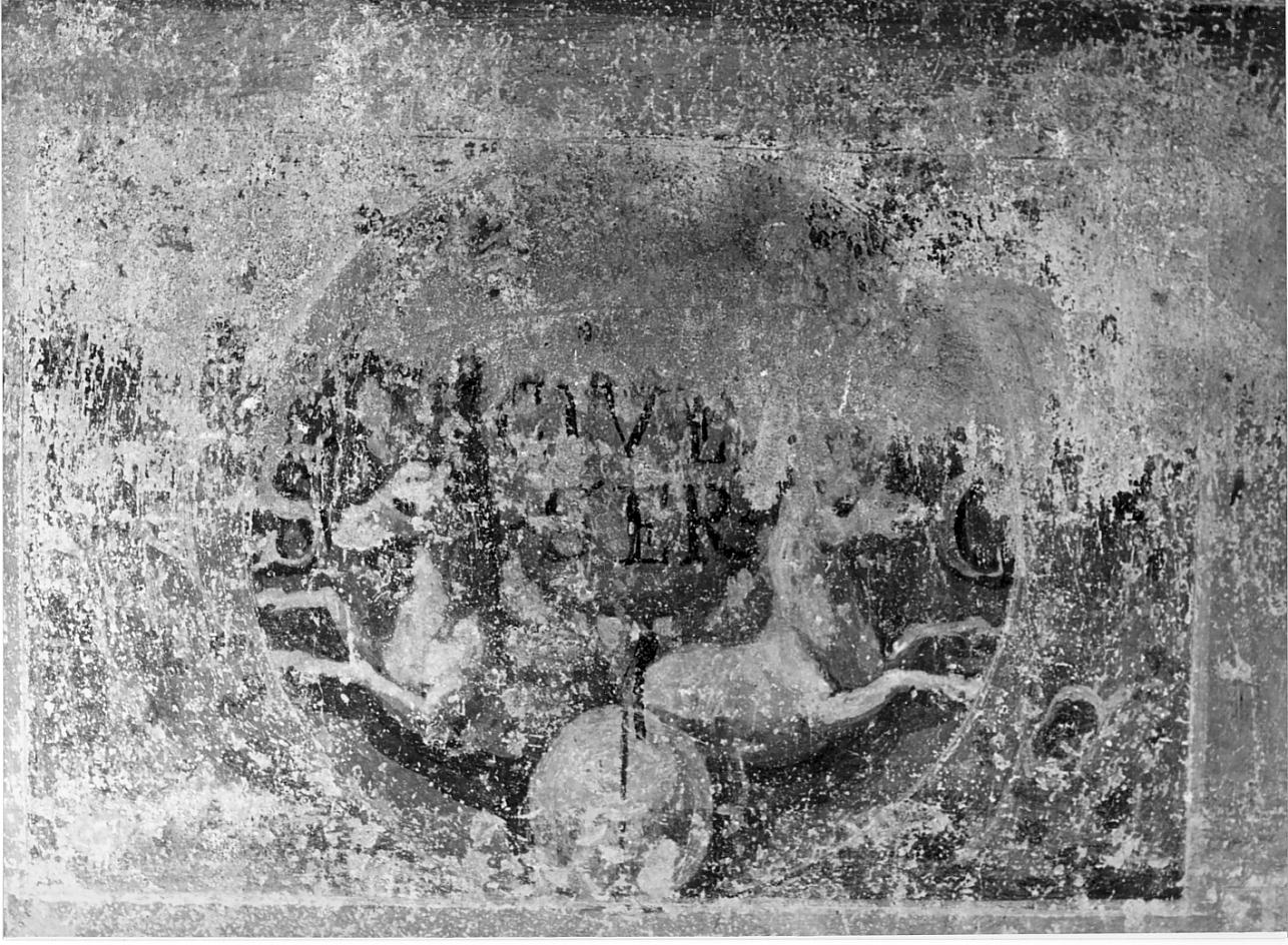 basamento di tabernacolo (decorazione pittorica, elemento d'insieme) - ambito veneto (sec. XVI)