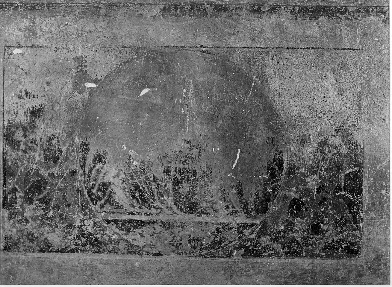 basamento di edicola (decorazione pittorica, elemento d'insieme) - ambito veneto (sec. XVI)