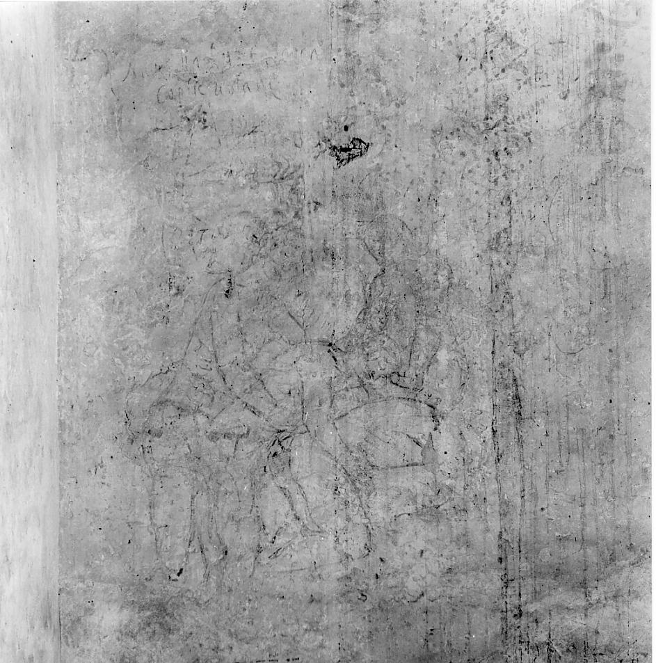 gruppo erotico (decorazione pittorica, elemento d'insieme) - ambito veneto (sec. XVI)