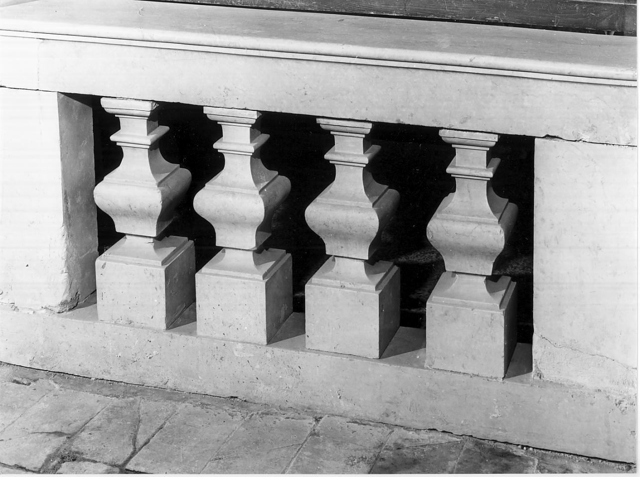 transenna, coppia - ambito italiano (sec. XVIII)