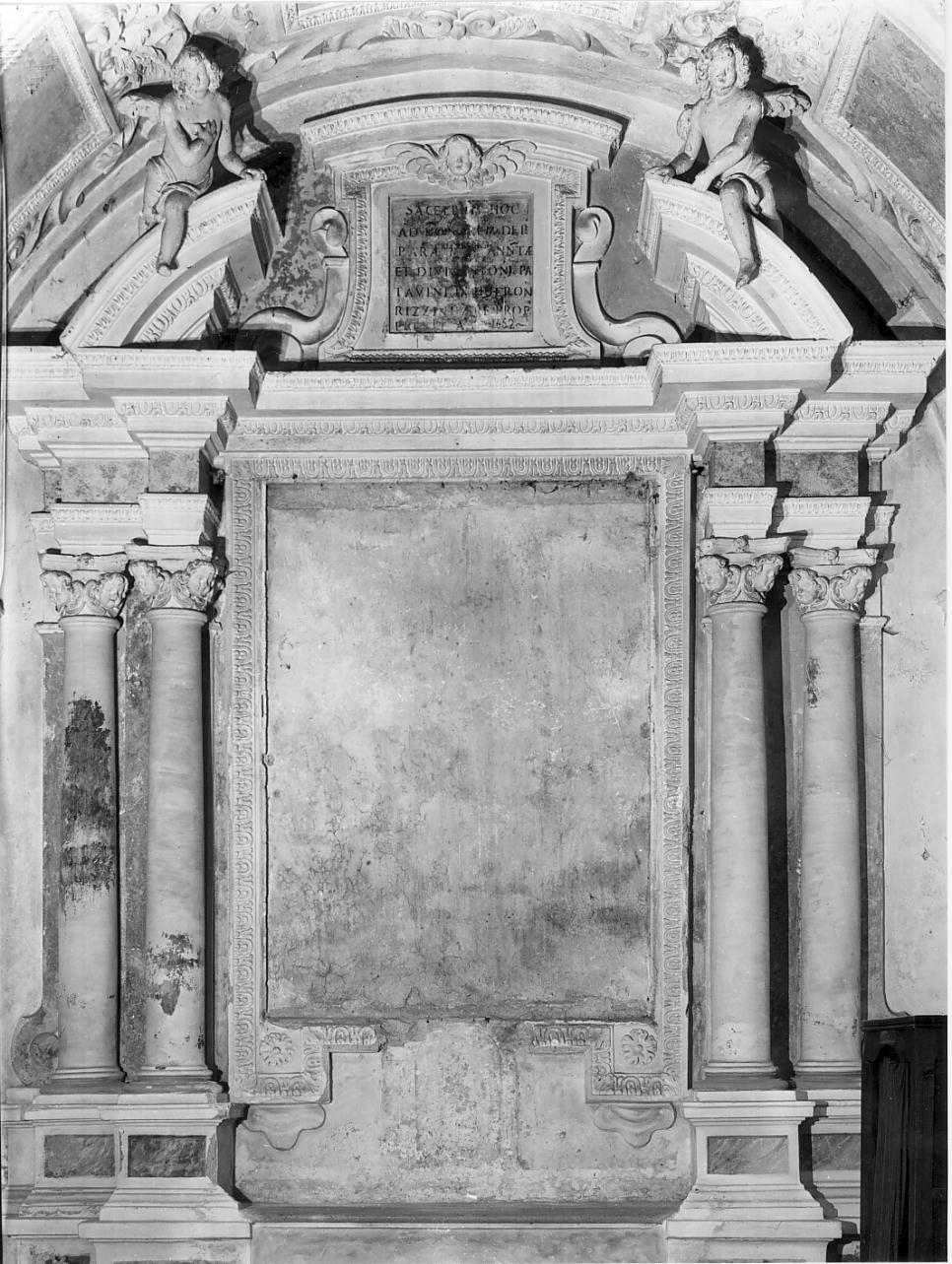 altare, insieme - ambito italiano (sec. XVII)