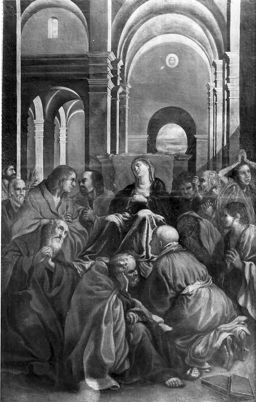 la Dormitio Virginis (dipinto, opera isolata) - ambito italiano (sec. XVIII)