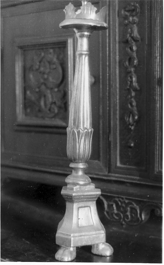 candeliere, serie - ambito bresciano (seconda metà sec. XVIII)