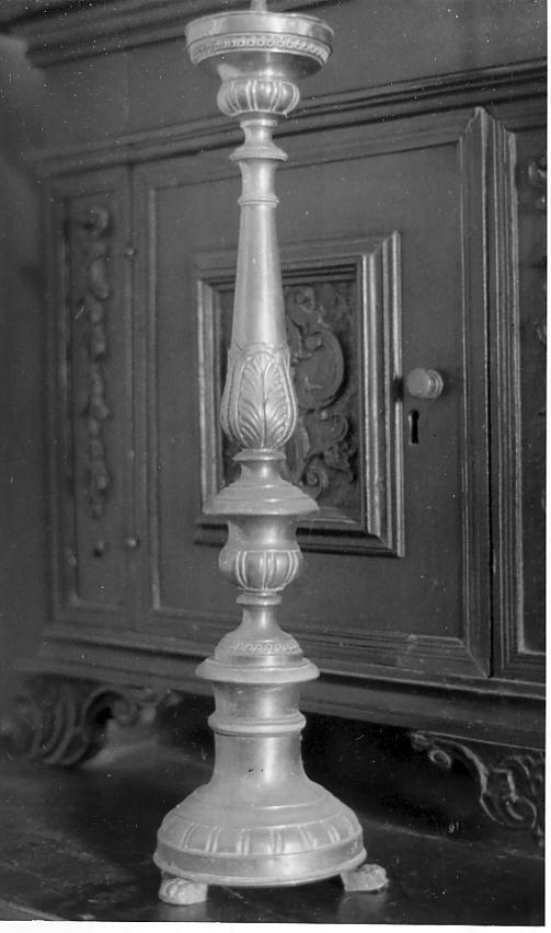 candeliere, serie - ambito bresciano (seconda metà sec. XIX)