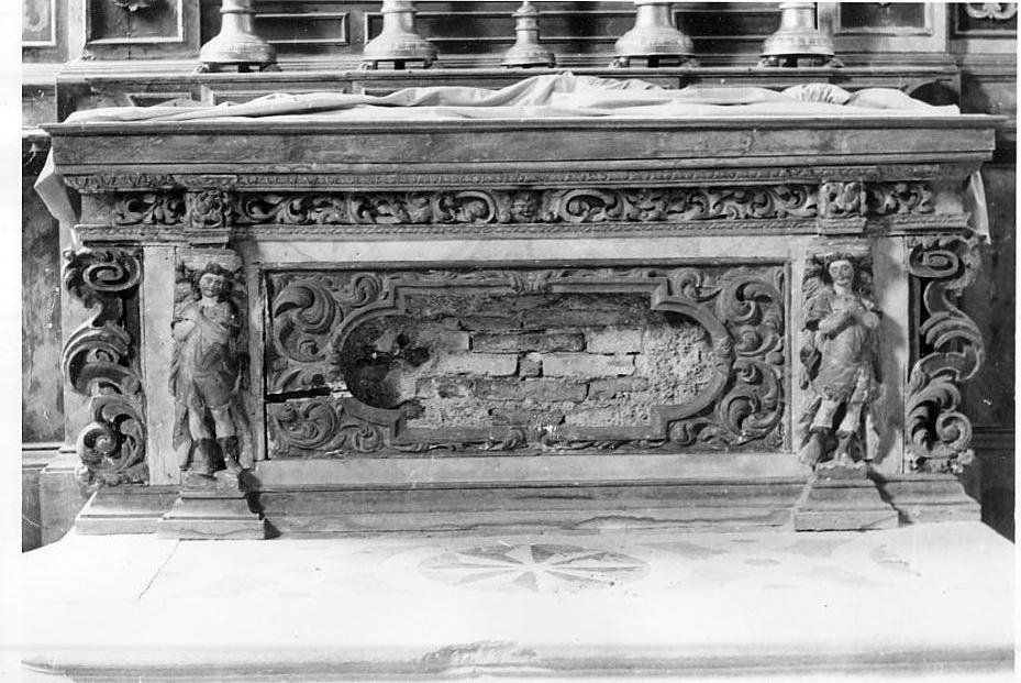 paliotto, elemento d'insieme - ambito italiano (sec. XVII)