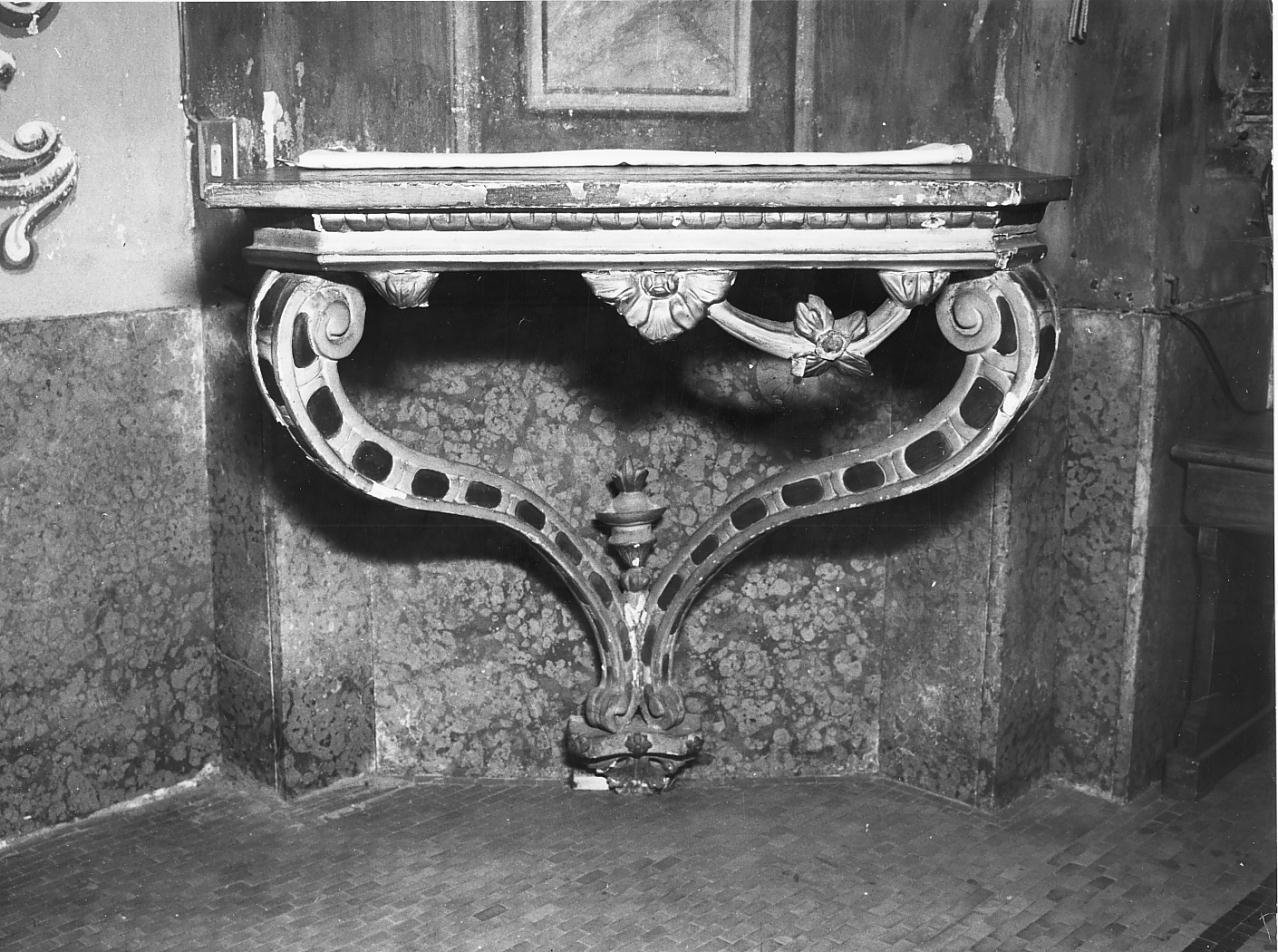 console, opera isolata - ambito cremonese (fine sec. XVIII)