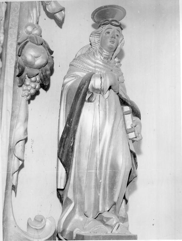 Santa Caterina (statua, opera isolata) - ambito bresciano (metà sec. XVII)