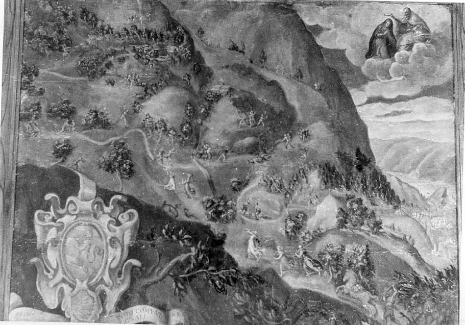 miracolo della Madonna (dipinto, opera isolata) - ambito bresciano (inizio sec. XVII)