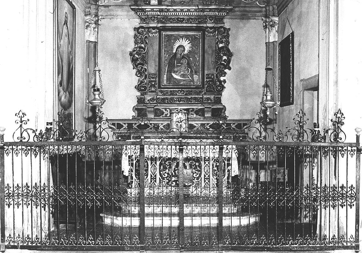 cancellata di altare, opera isolata - ambito bresciano (sec. XVII)