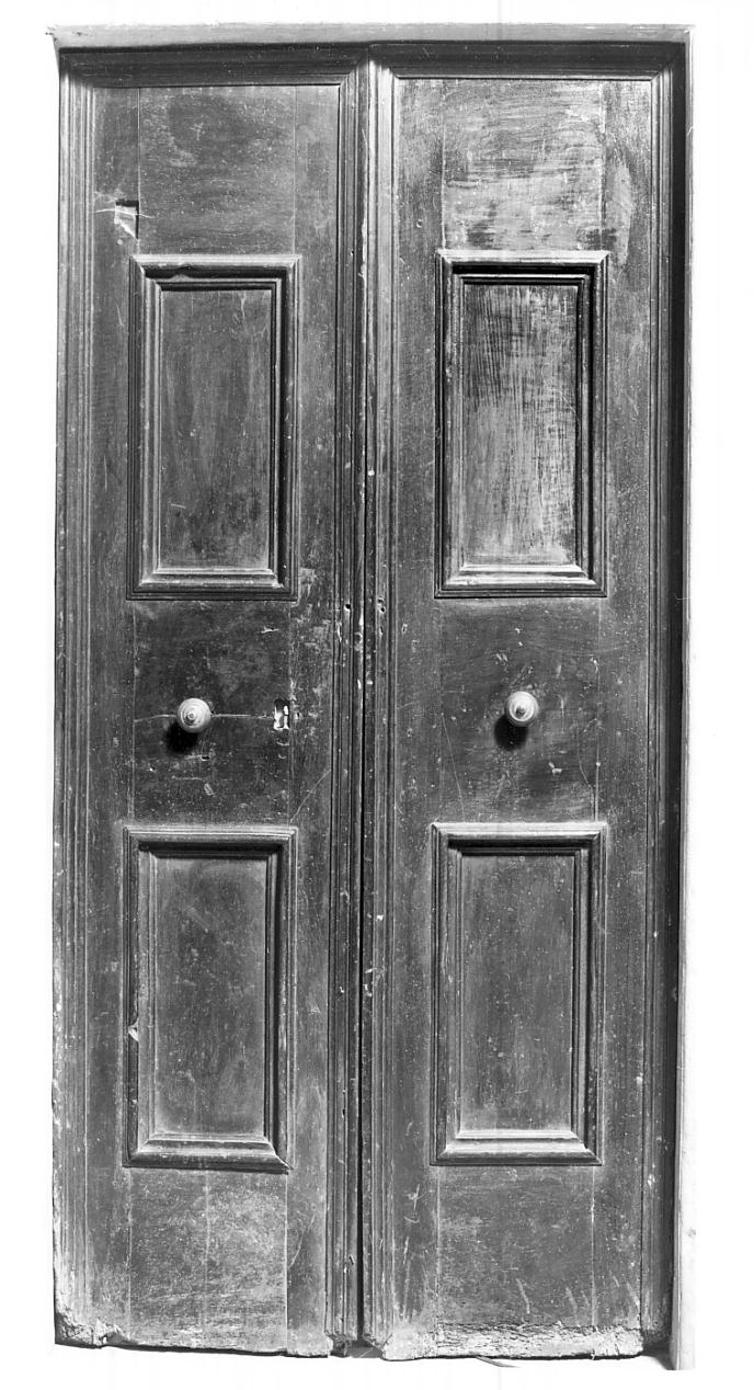 porta, coppia - ambito italiano (sec. XVIII)