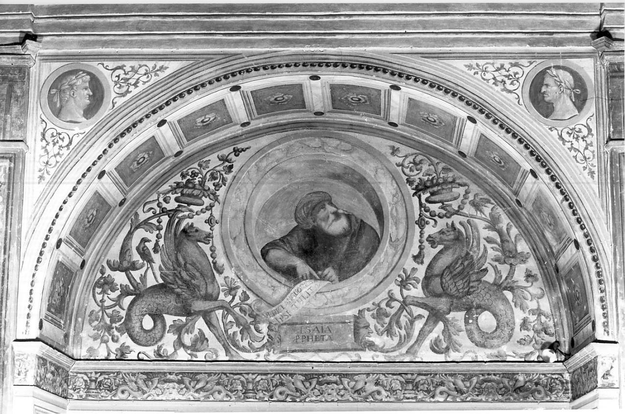 Il profeta Isaia (dipinto, elemento d'insieme) di De Fedeli Giovan Antonio (prima metà sec. XVI)
