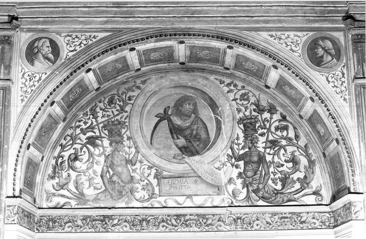 Il profeta Geremia (dipinto, elemento d'insieme) di De Fedeli Giovan Antonio (prima metà sec. XVI)