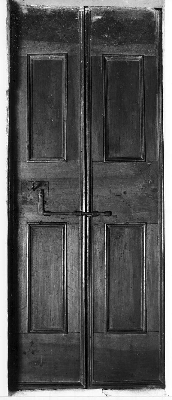 porta, coppia - ambito italiano (sec. XVIII)