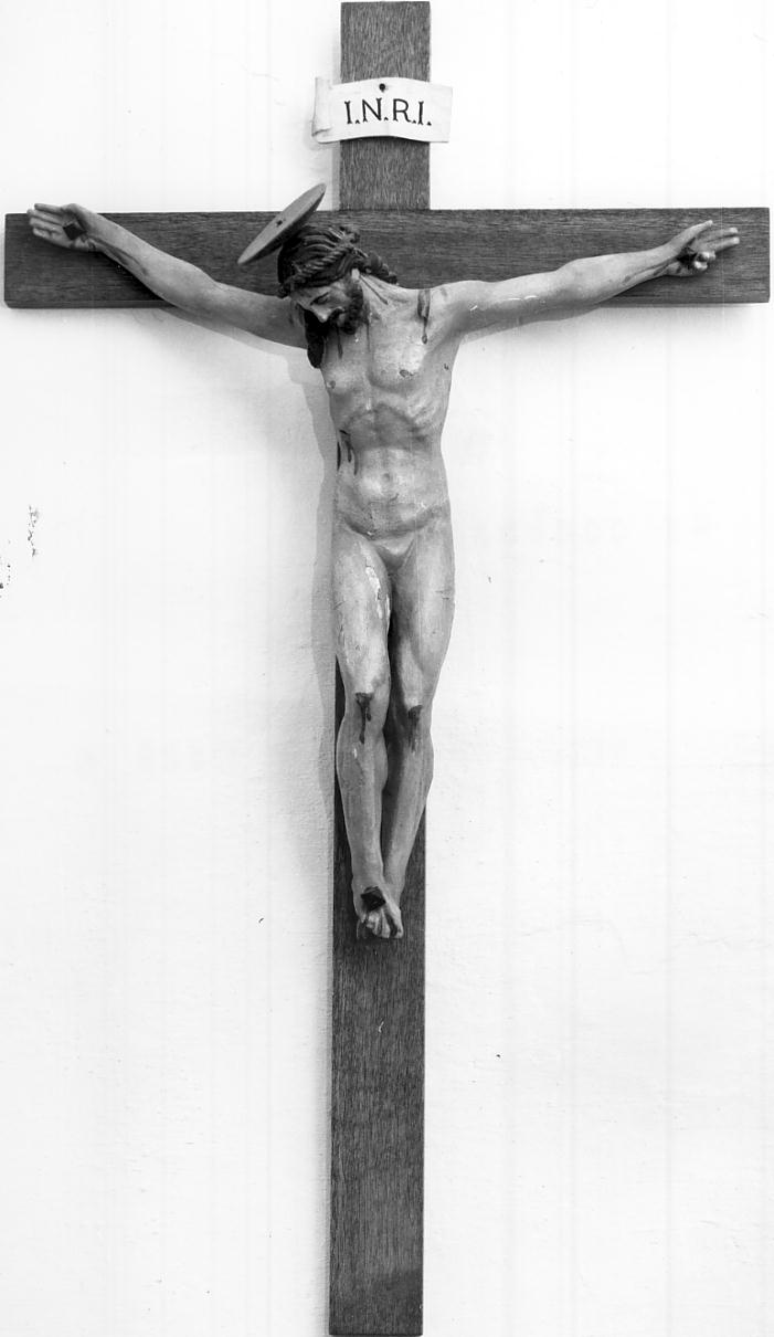 crocifisso, opera isolata - ambito italiano (sec. XVIII)