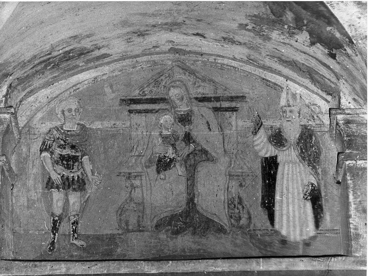 Madonna con Bambino e Santi (dipinto, opera isolata) - ambito Italia settentrionale (fine sec. XV)