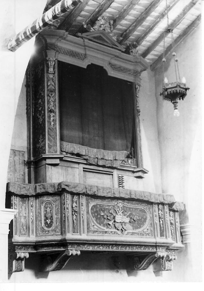 cantoria, insieme - ambito Italia settentrionale (sec. XVIII)