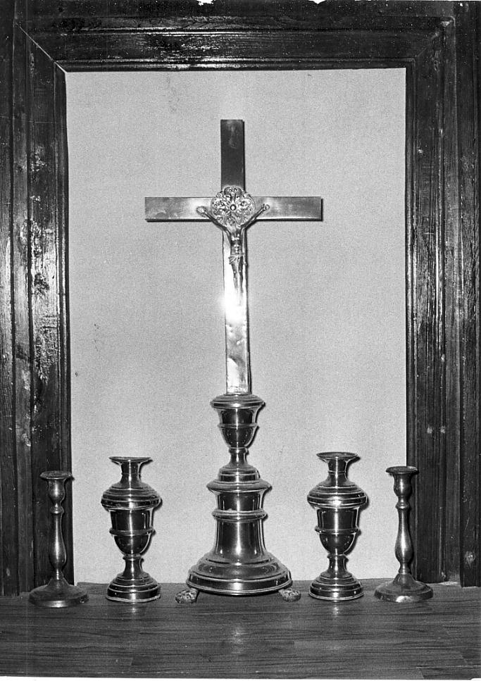 servizio d'altare, insieme - ambito bresciano (sec. XVIII)