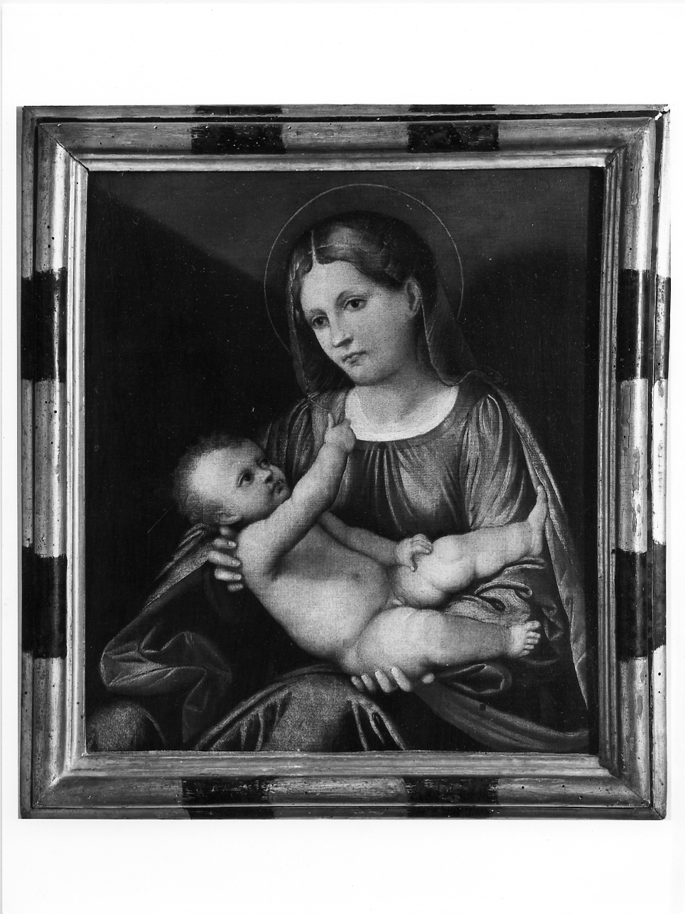 Madonna con Bambino (dipinto, opera isolata) di Piazza Callisto detto Callisto da Lodi (primo quarto sec. XVI)