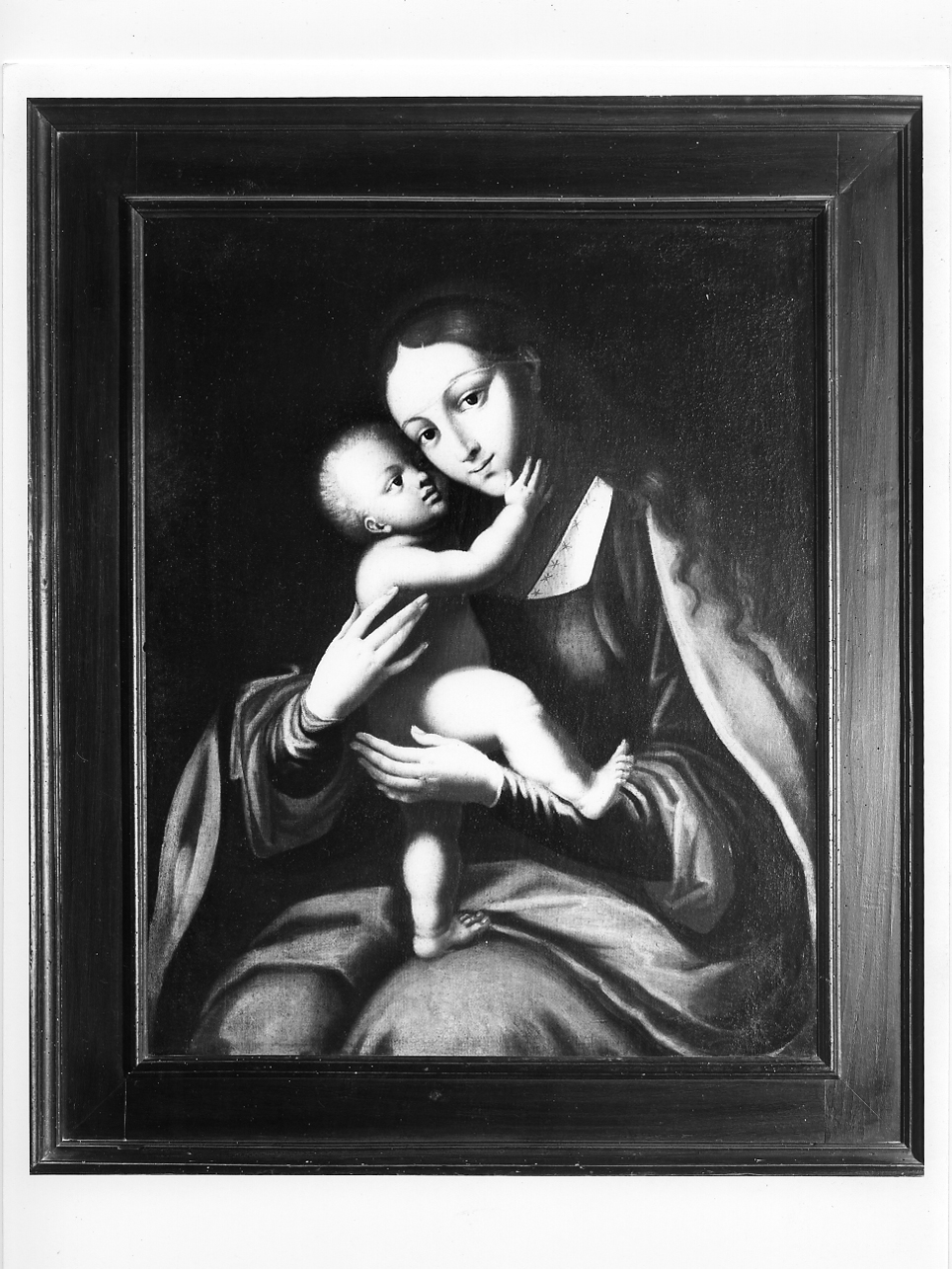 Madonna con Bambino (dipinto, opera isolata) - ambito lombardo (primo quarto sec. XVI)