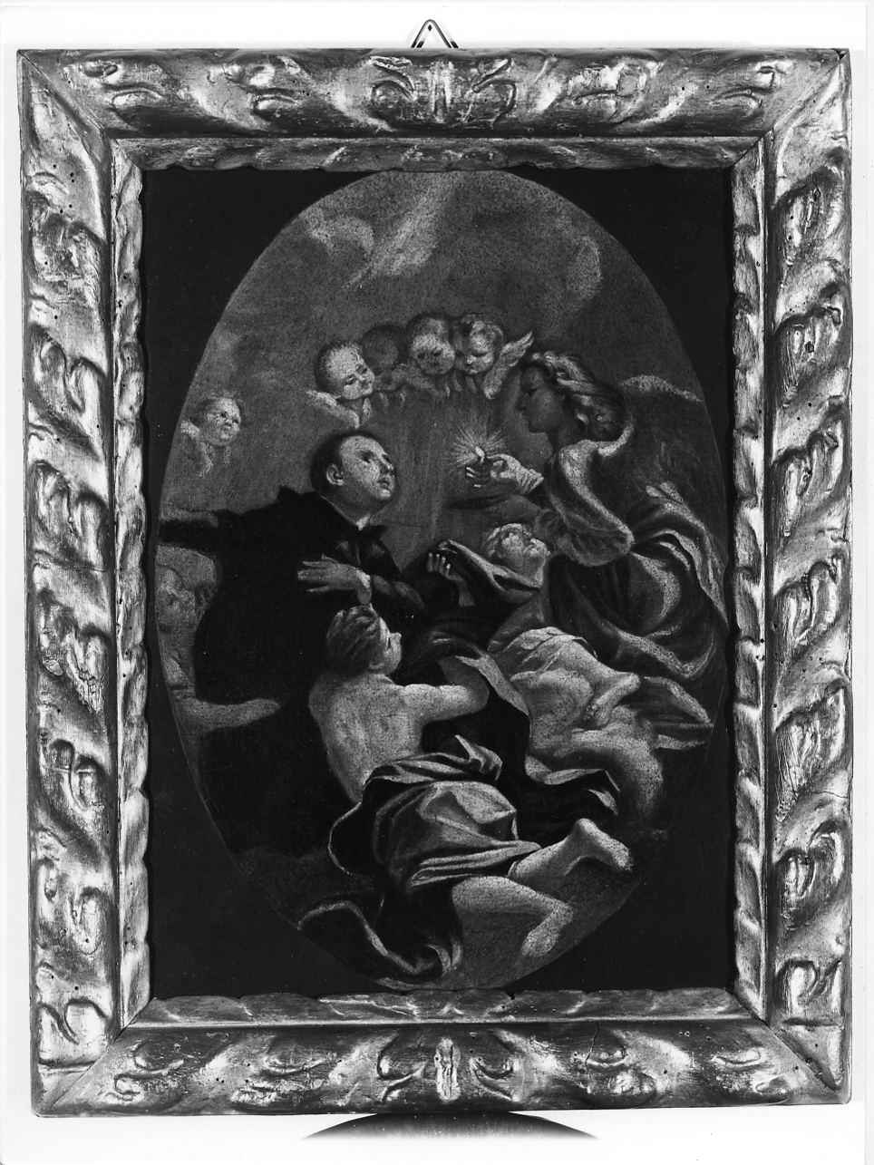 Comunione di San Luigi Gonzaga (dipinto, opera isolata) - ambito lombardo (seconda metà sec. XVIII)