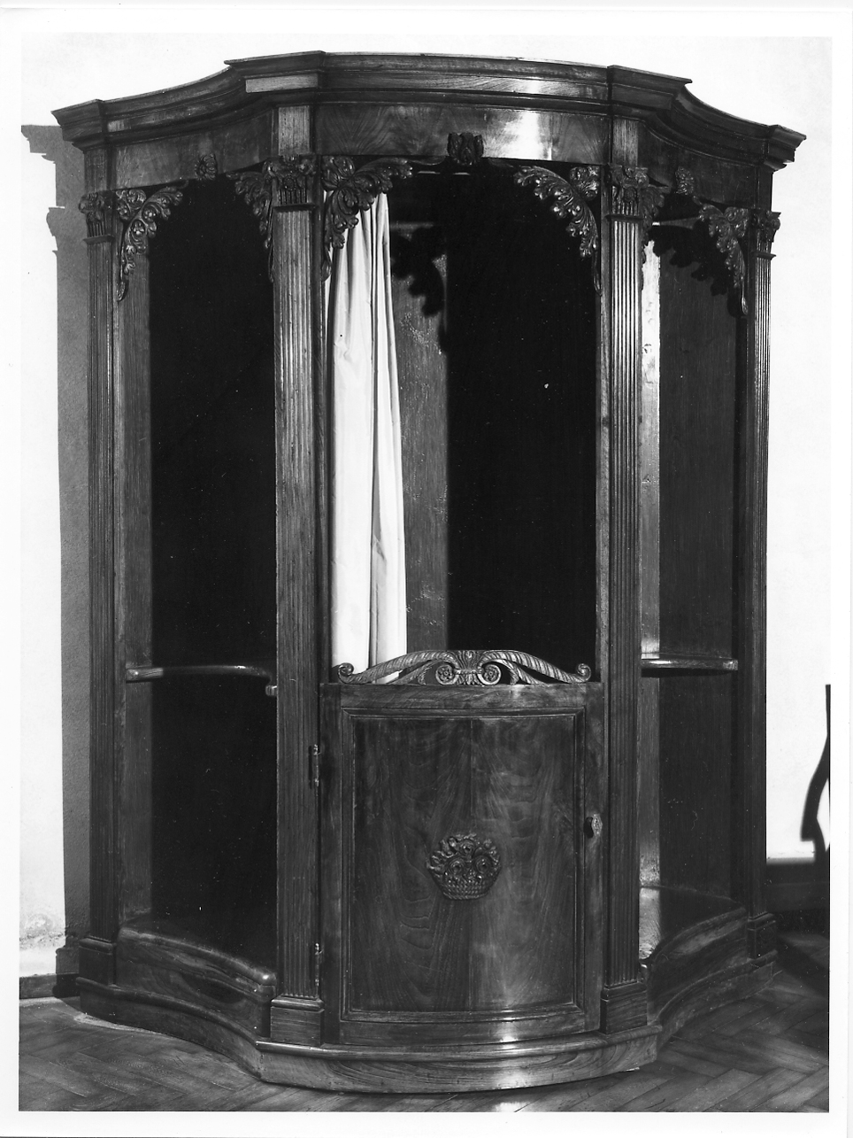 confessionale, opera isolata - ambito mantovano (prima metà sec. XIX)