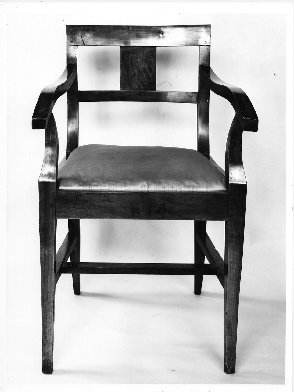 poltrona, serie - ambito lombardo (seconda metà sec. XIX)