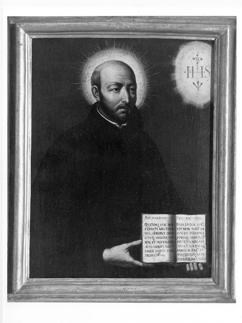 Sant'Ignazio di Loyola (dipinto, opera isolata) - ambito lombardo (prima metà sec. XVII)
