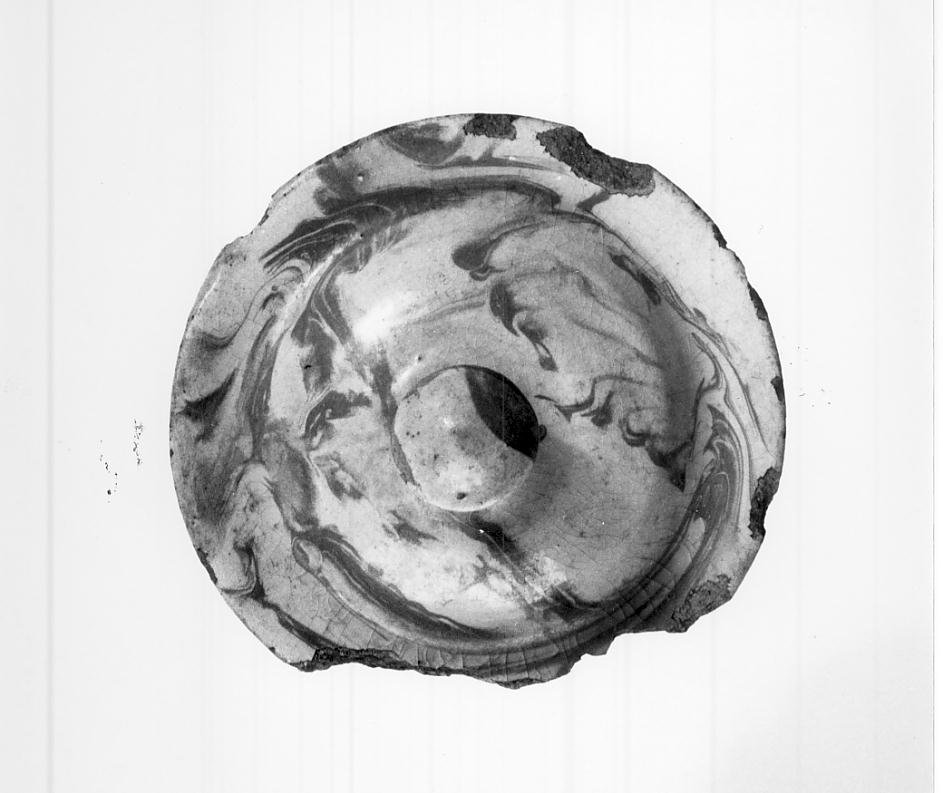 coperchio, opera isolata - manifattura cremonese (sec. XVIII, sec. XIX)