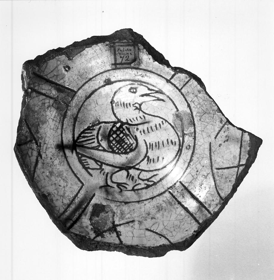 ciotola, frammento - manifattura cremonese (seconda metà sec. XVI)