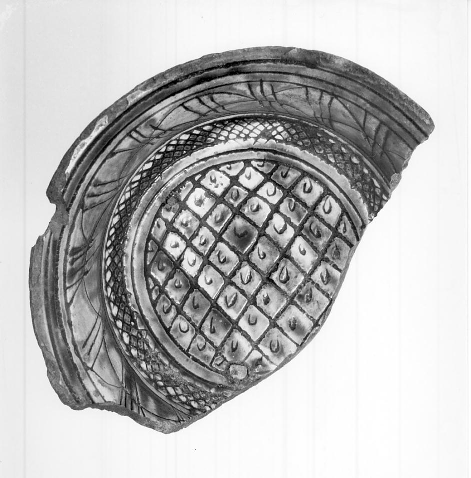 ciotola, frammento - manifattura cremonese (sec. XVI)