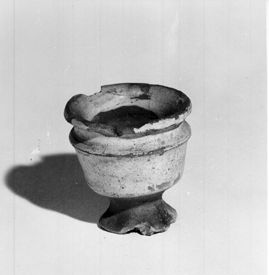 vasetto, opera isolata - manifattura cremonese (sec. XVI)