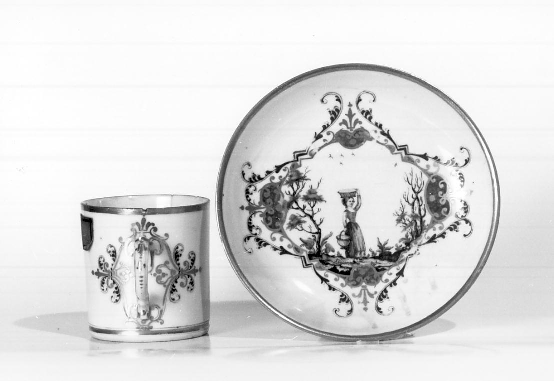 servizio da caffè, insieme - manifattura di Doccia, manifattura fiorentina (fine sec. XVIII)