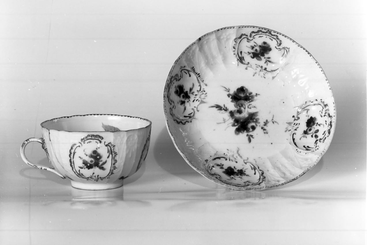servizio da thè, insieme - manifattura di Meissen (sec. XIX)