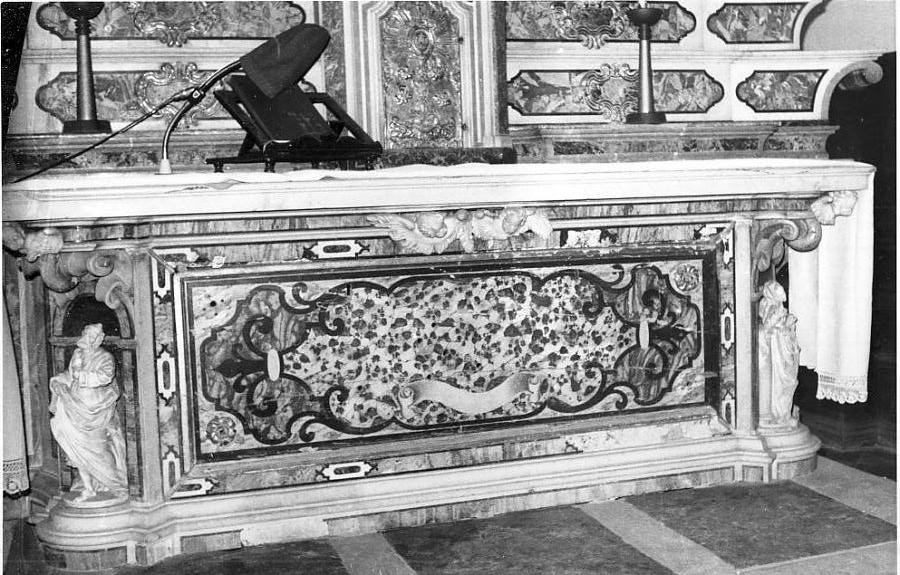 altare maggiore, insieme di Fantoni Andrea (scuola) (prima metà sec. XVIII)